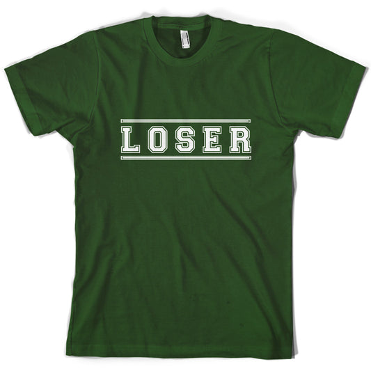 Loser College Font T Shirt