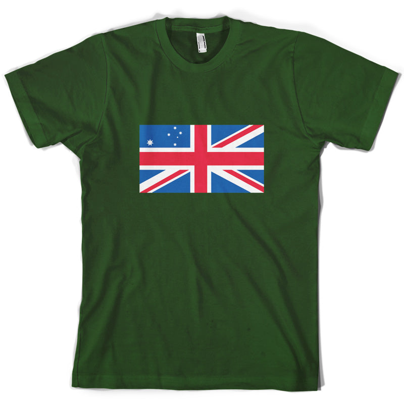 Australian Union Jack Flag T Shirt