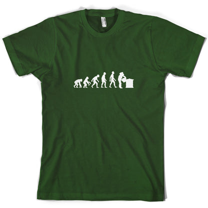 Evolution Of Man Beekeeper T Shirt