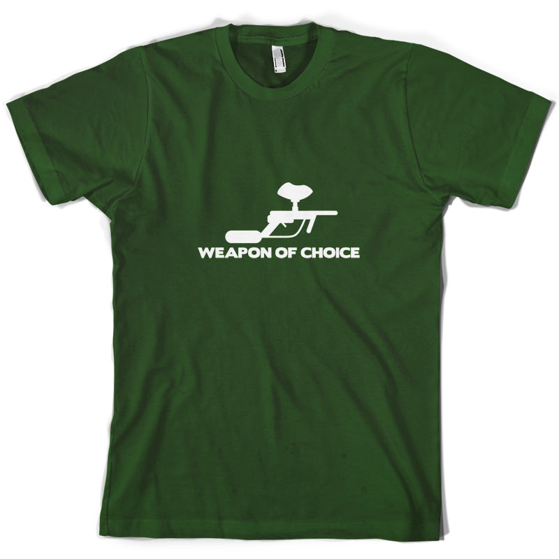 Weapon Of Choice Paintball T Shirt