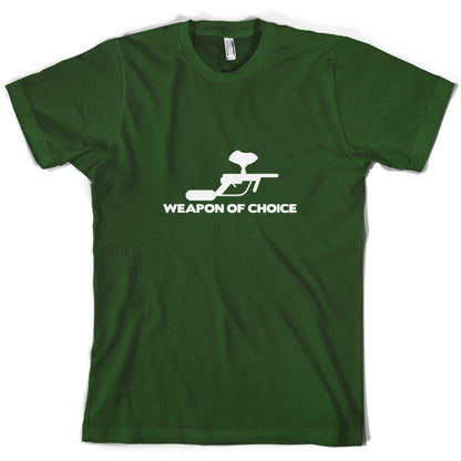 Weapon Of Choice Paintball T Shirt