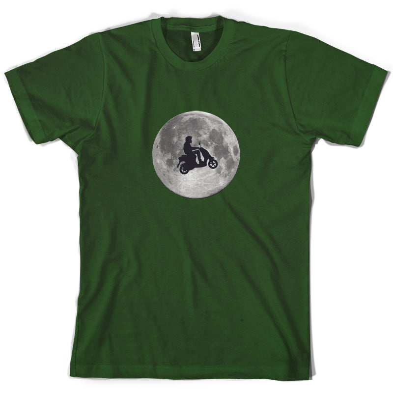 Moped Moon T Shirt