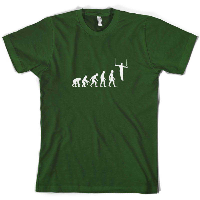 Evolution Of Man Rings T Shirt