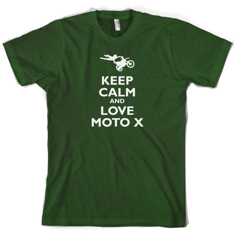 Keep Calm and Love Moto X T Shirt