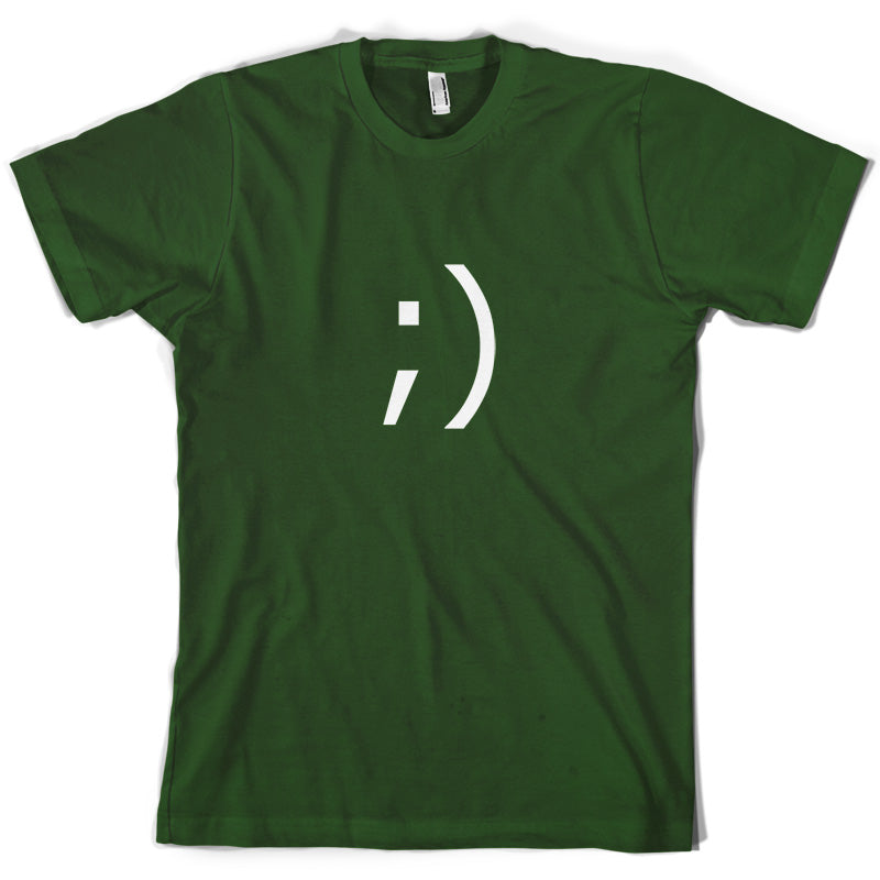 Wink Smiley T Shirt