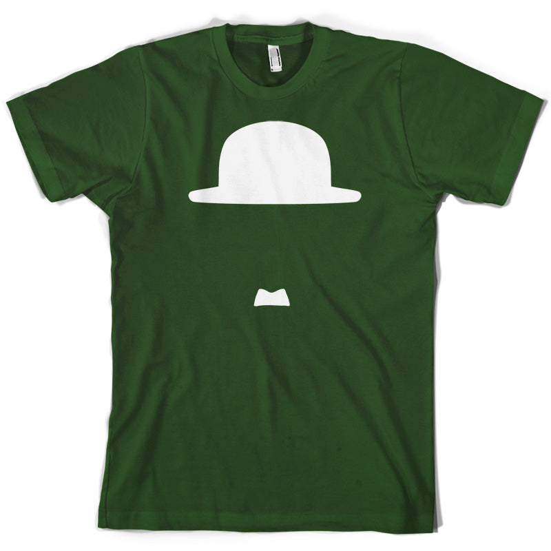 Minimalist Charlie Chaplin T Shirt