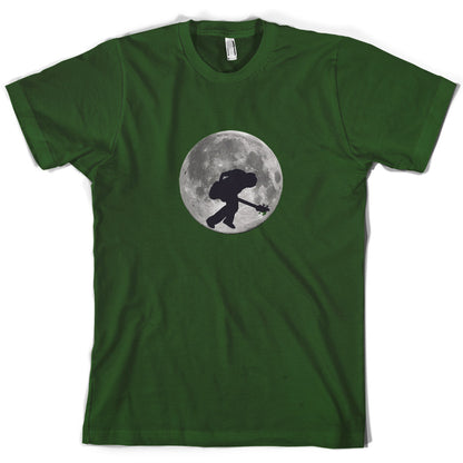 Bass Player Moon T Shirt