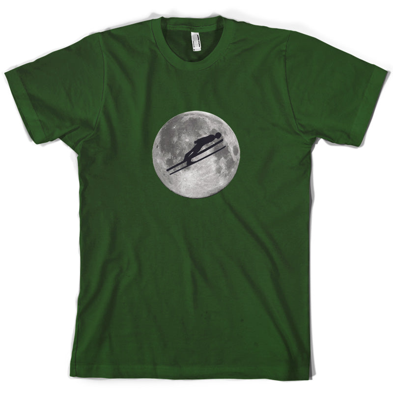 Ski Jump Moon T Shirt