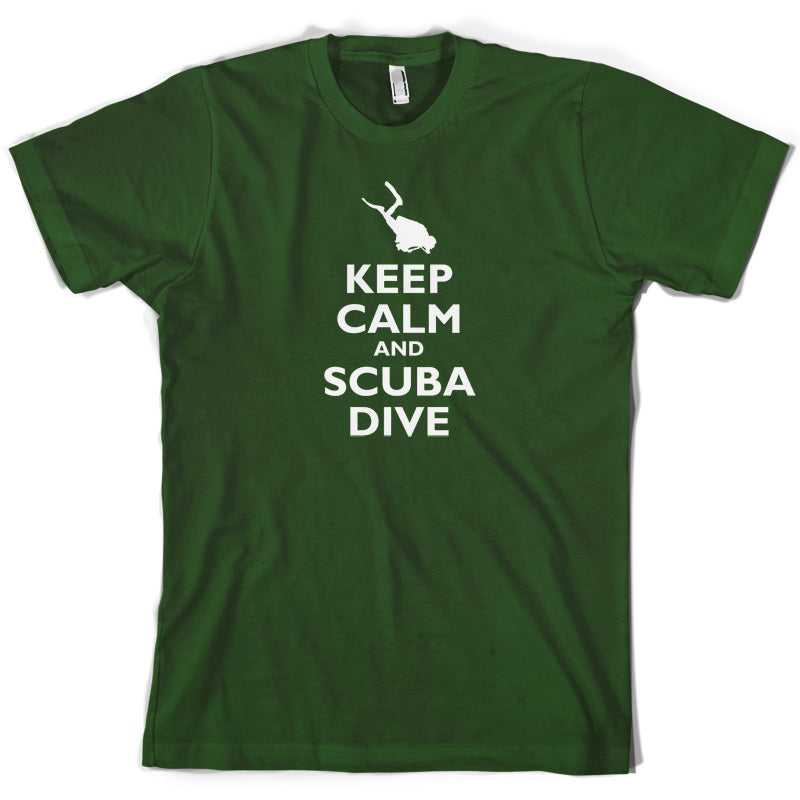 Keep Calm and Scuba Dive T Shirt