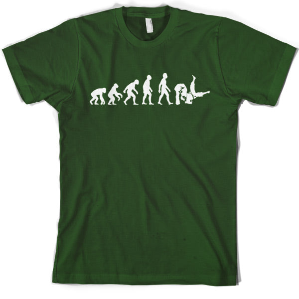 Evolution of Man Judo T shirt