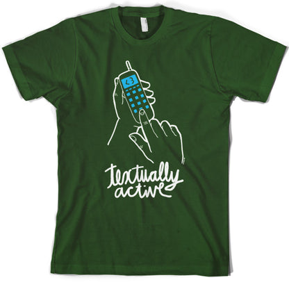 Textually active T Shirt