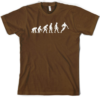 Evolution of Man Basketball T Shirt