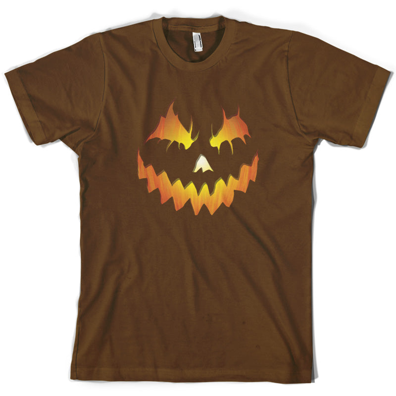 Halloween Pumpkin Face T Shirt