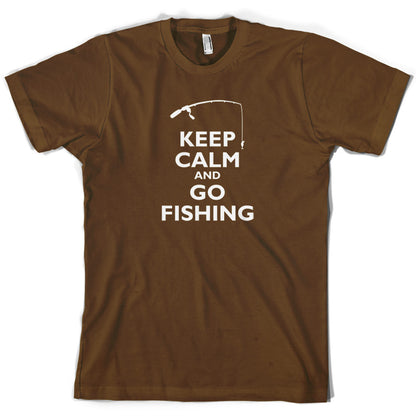 Keep Calm and Go Fishing T Shirt