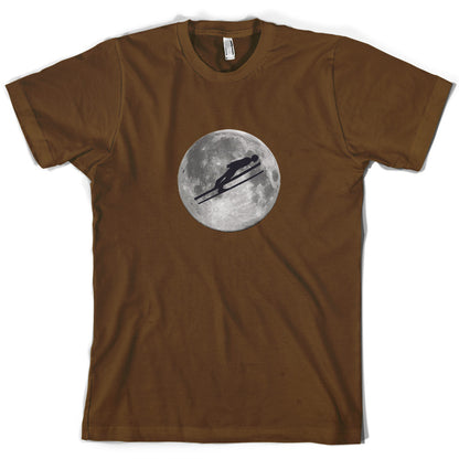 Ski Jump Moon T Shirt