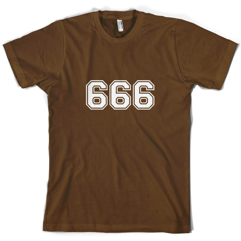 666 College T Shirt