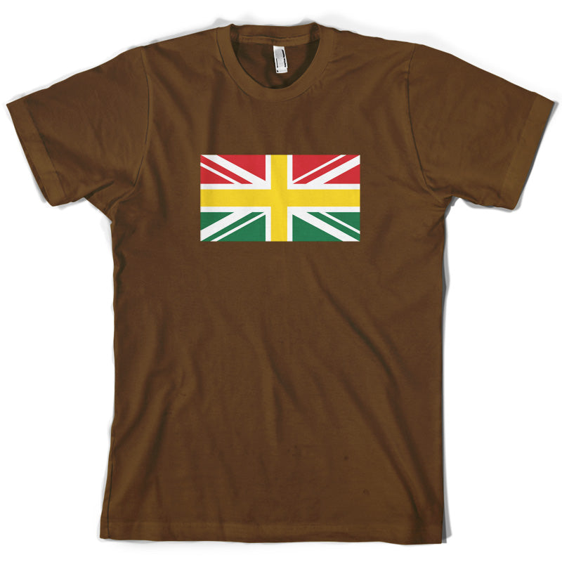 Ghanaian Union Jack Flag T Shirt