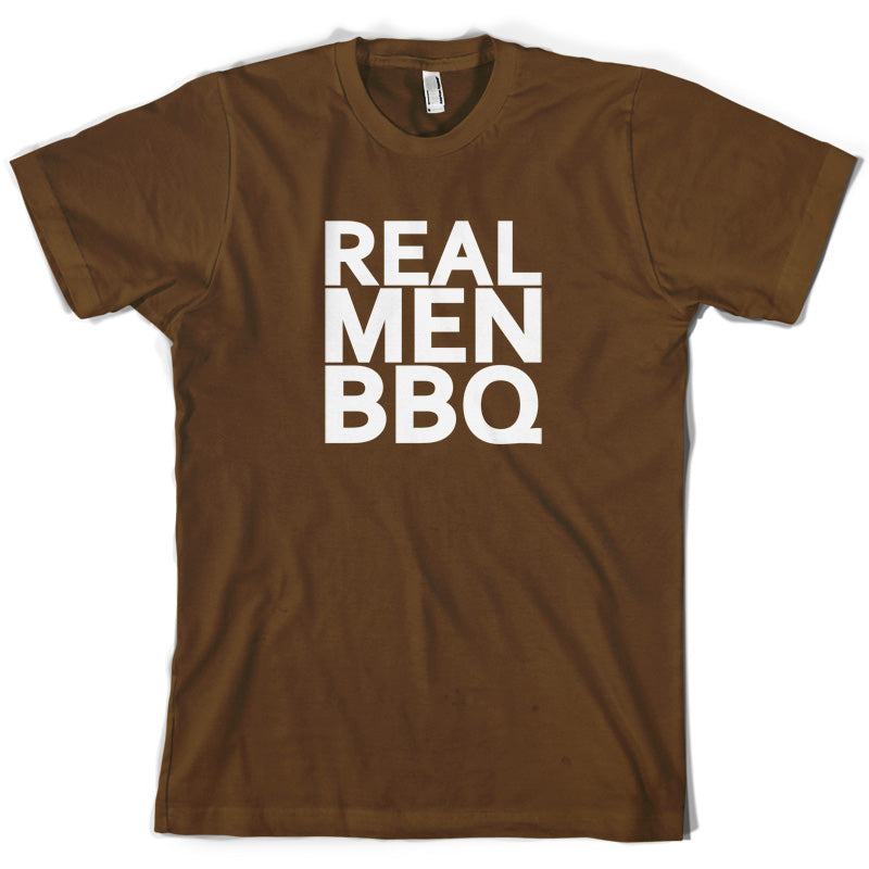 Real Men BBQ T Shirt