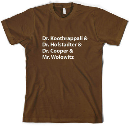 Dr Dr Dr Mr T Shirt