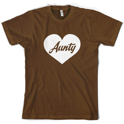 Heart Aunty T Shirt