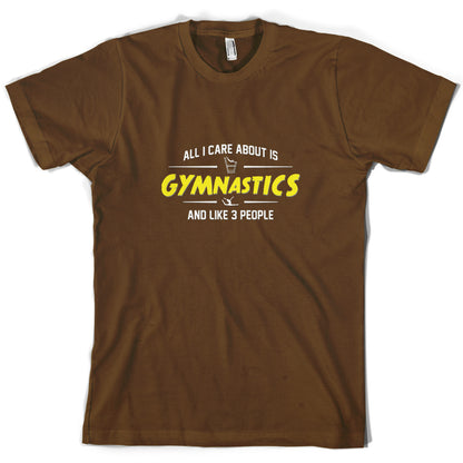 All I Care About Is Gymnastics T Shirt