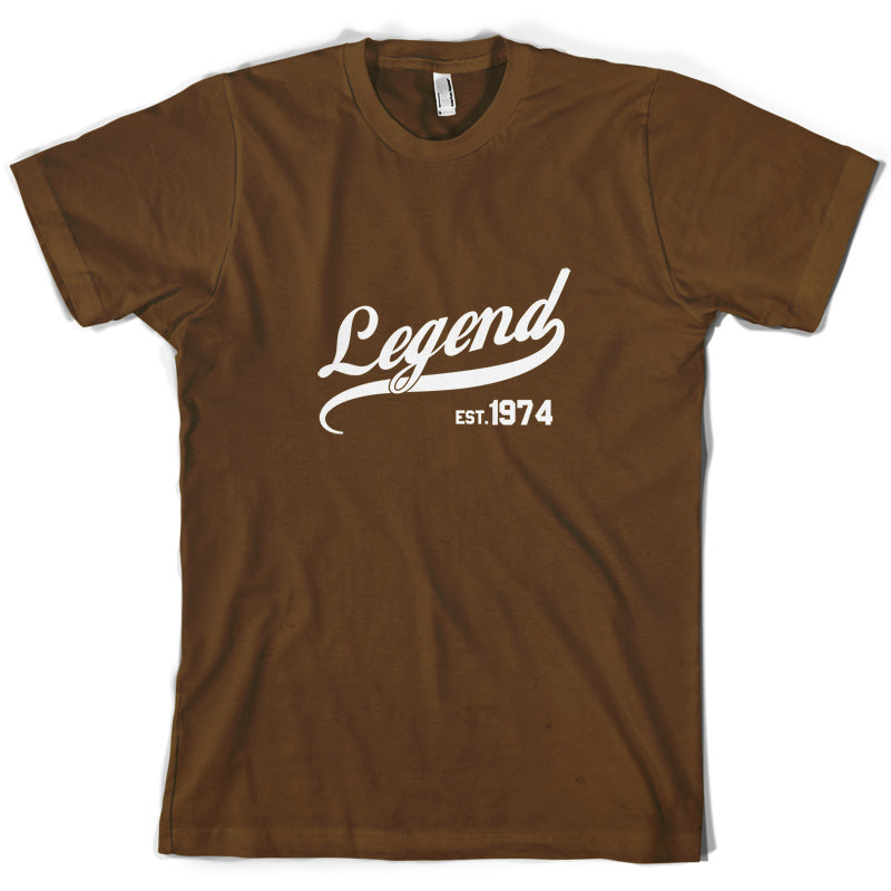 Legend Est 1974 T Shirt