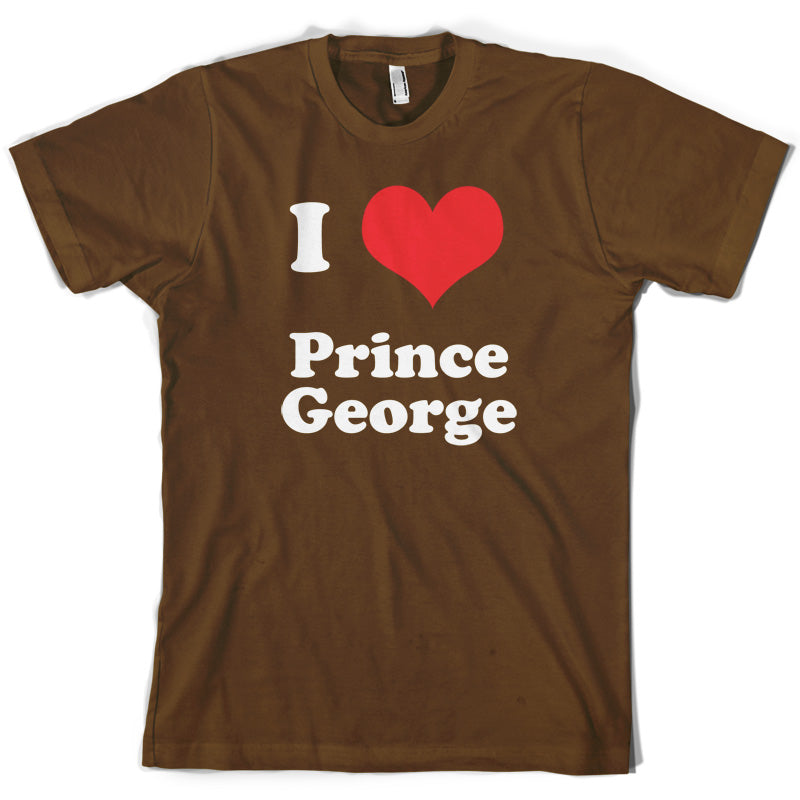 I Love Prince George T Shirt