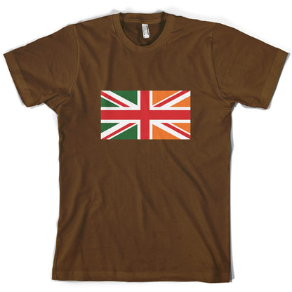 Irish Union Jack Flag T Shirt