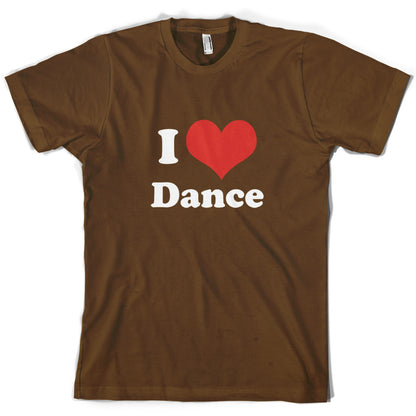 I Love Dance T Shirt