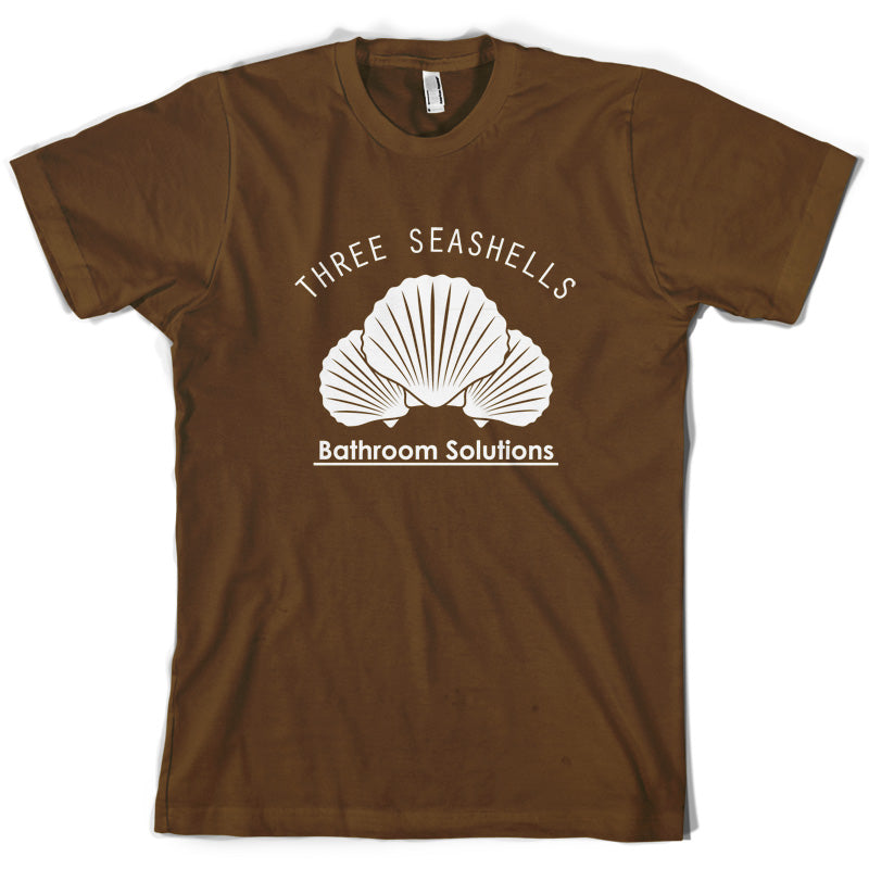 Three Seashells Bathroom Solutions T Shirt