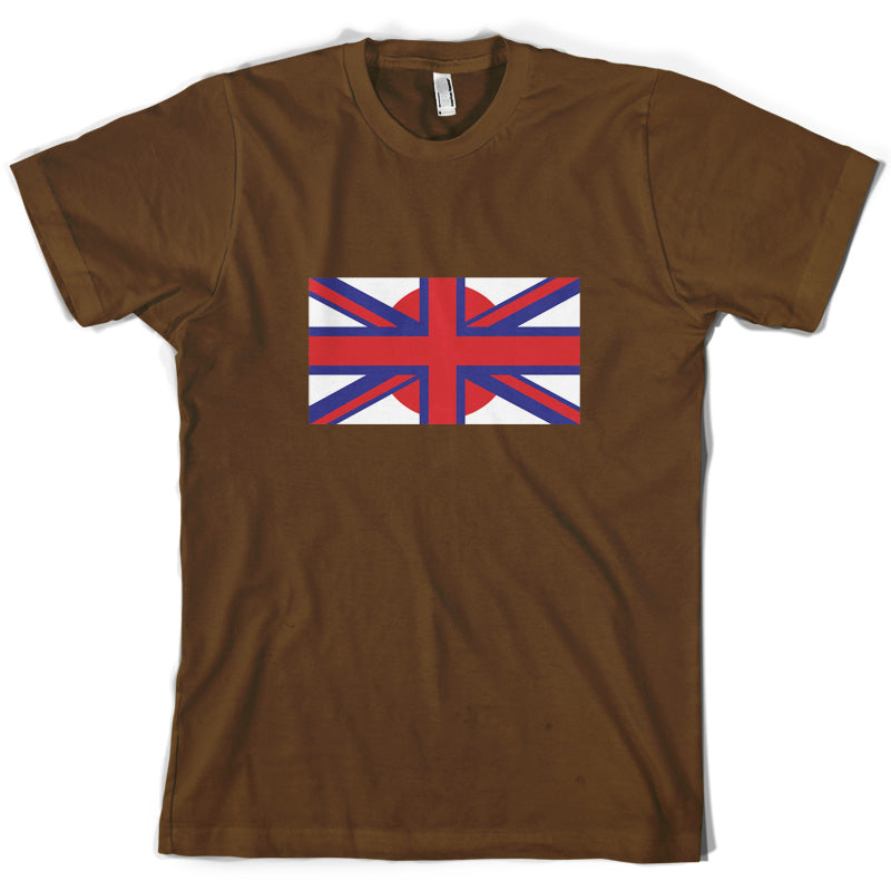 Japanese Union Jack Flag  T Shirt