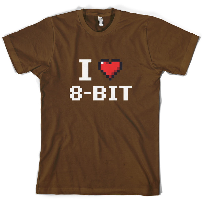 I Love 8-Bit T Shirt