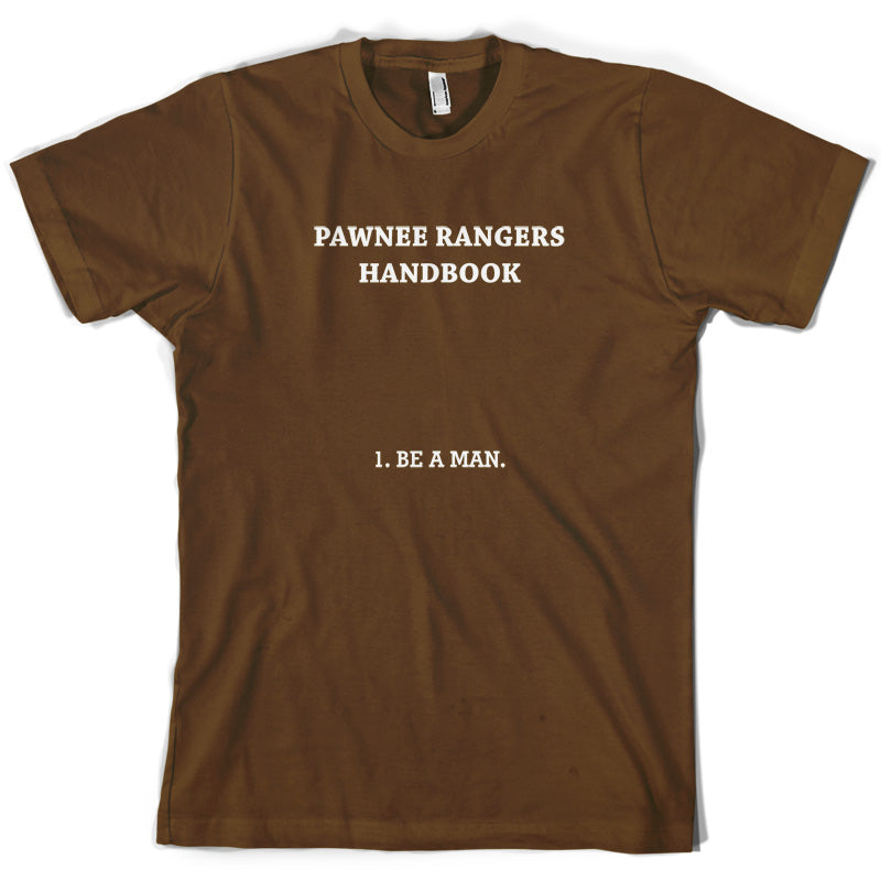 Pawnee Rangers Handbook T Shirt