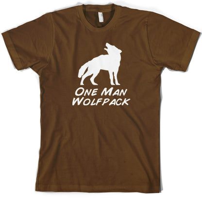 One Man Wolfpack T Shirt