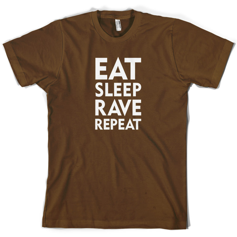 Eat Sleep Rave Repeat T Shirt