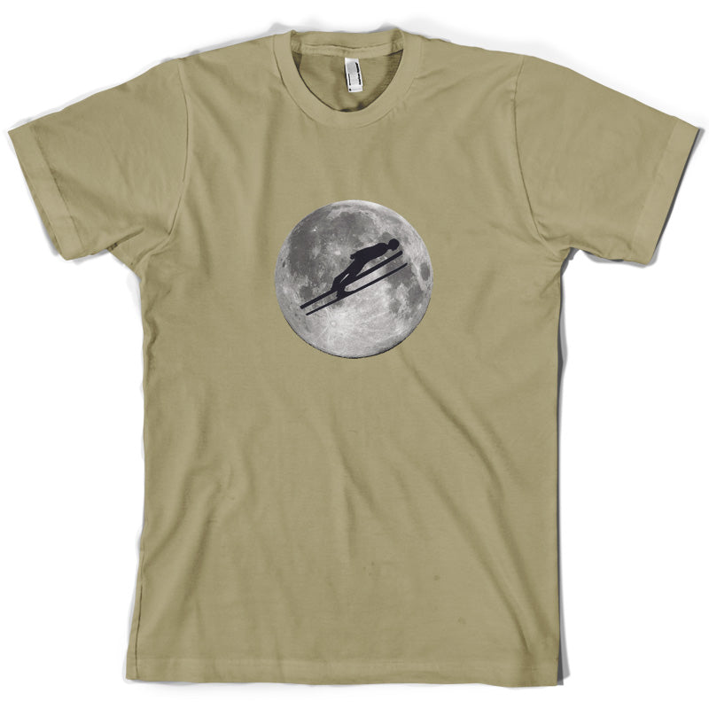 Ski Jump Moon T Shirt