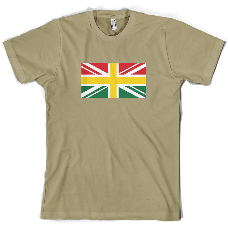 Ghanaian Union Jack Flag T Shirt