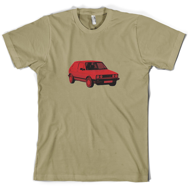 MK1 Golf Colour T Shirt