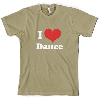 I Love Dance T Shirt