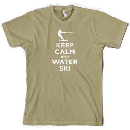 Keep Calm and Water Ski T Shirt