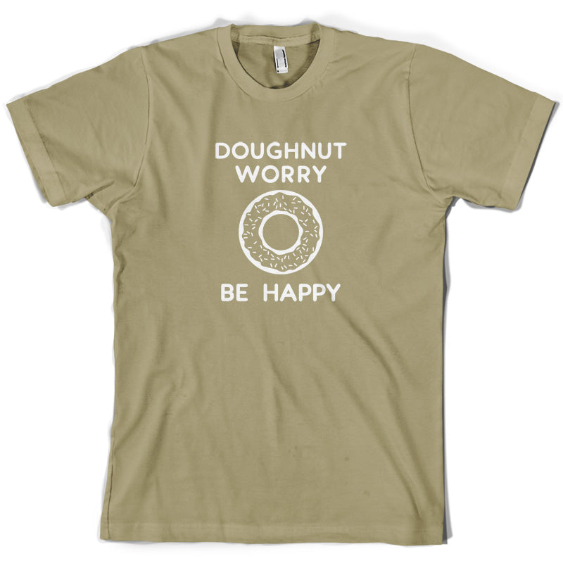 Doughnut Worry Be Happy T Shirt