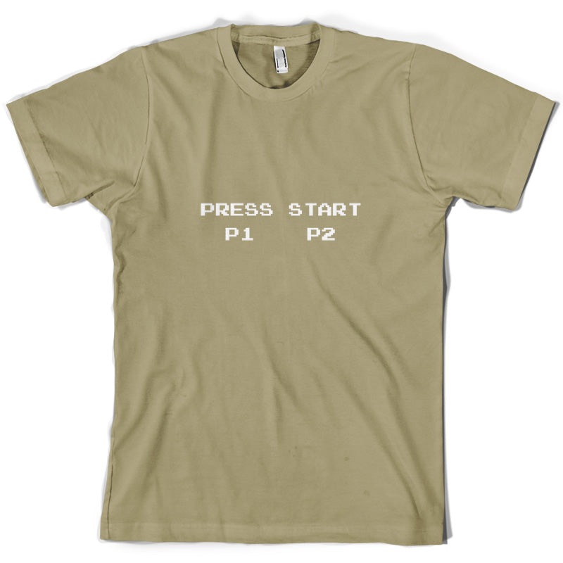 Press Start P1 P2 T Shirt