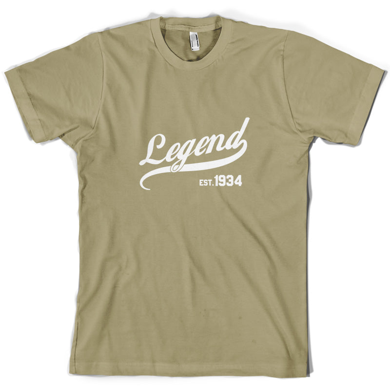 Legend Est 1934 T Shirt