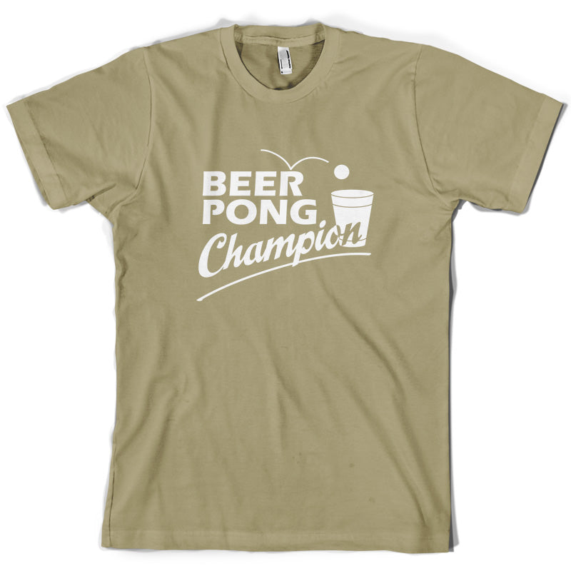 Beer Pong Champion T Shirt