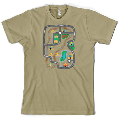 Car Play Mat T Shirt