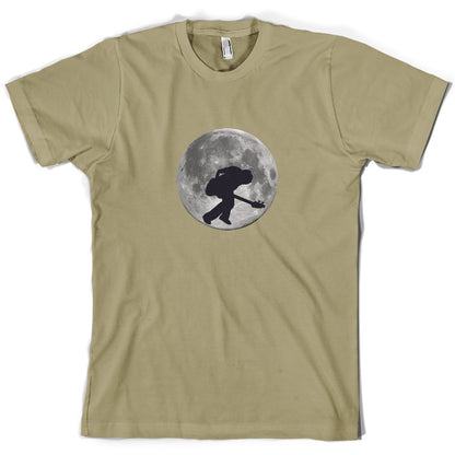 Bass Player Moon T Shirt