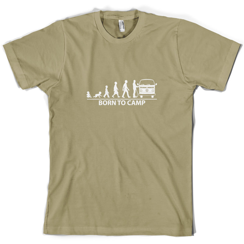 Born To Camp (Bay Window) T Shirt