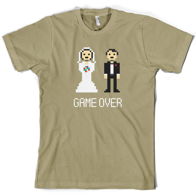 Game Over Pixels T Shirt