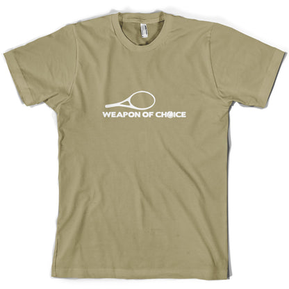 Weapon Of Choice Tennis T Shirt