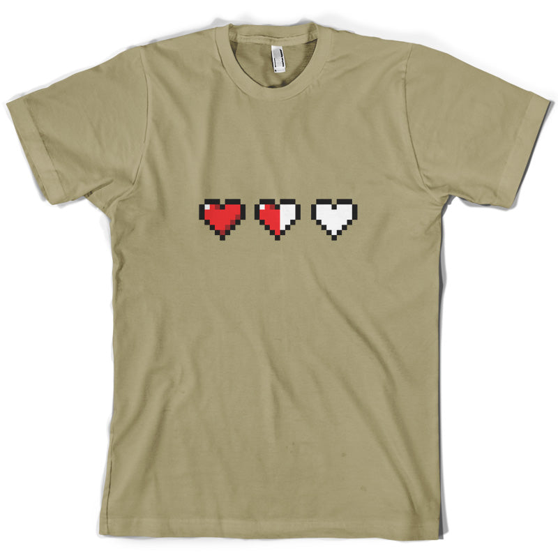 Retro Hearts T Shirt